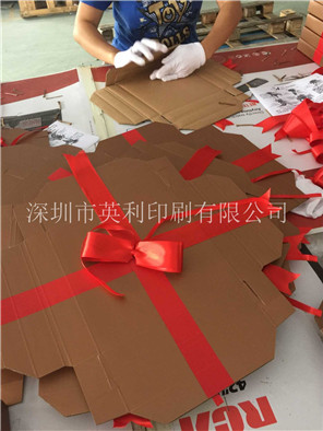 紙展架成型