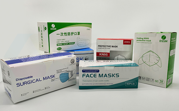口罩彩盒標準備規(guī)格與材質(zhì)(圖3) 口罩包裝彩盒
